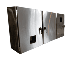 Multi Door Enclosures 2 1 | Custom Stainless Enclosures, Inc.